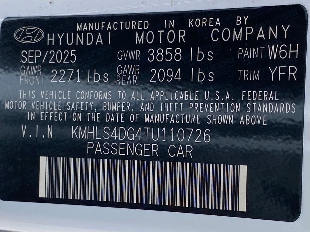 2026 Hyundai ELANTRA SEL Sport