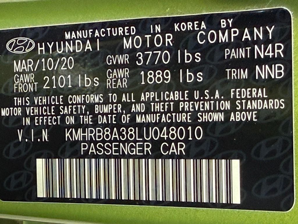 2020 Hyundai VENUE SE