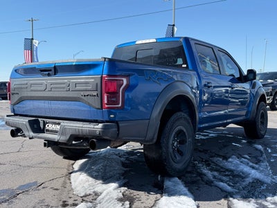2018 Ford F-150 Raptor rapt tech pack,360 camera,stell bumper,twin moonro