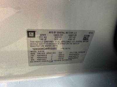 2017 Chevrolet Tahoe LT
