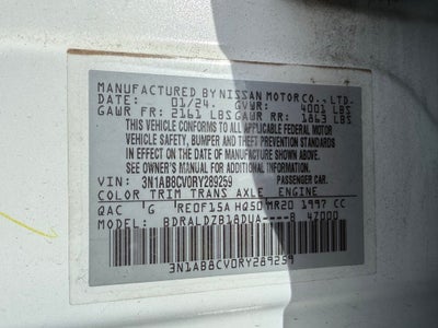 2024 Nissan Sentra SV