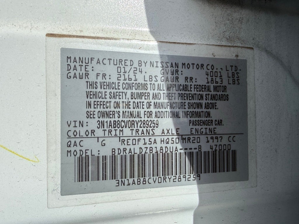 2024 Nissan Sentra SV