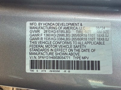2025 Honda Pilot TrailSport