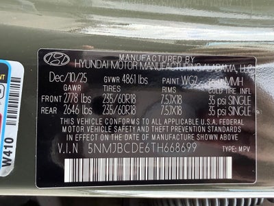 2026 Hyundai TUCSON SEL AWD