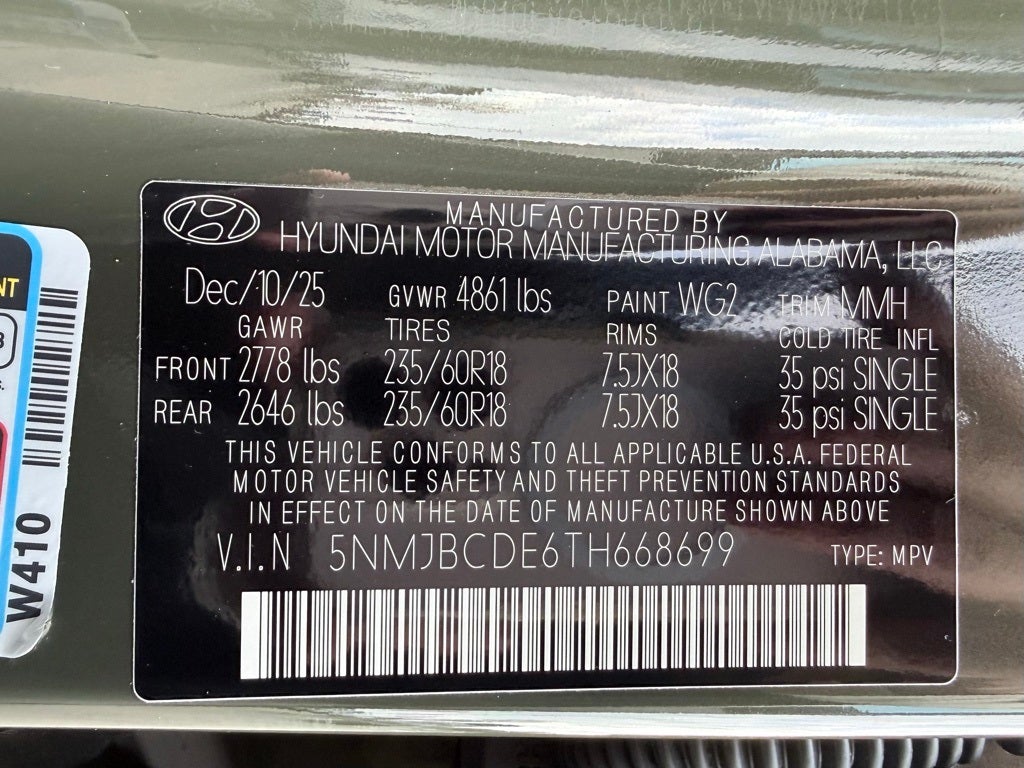 2026 Hyundai TUCSON SEL AWD