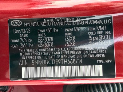 2026 Hyundai TUCSON SEL AWD