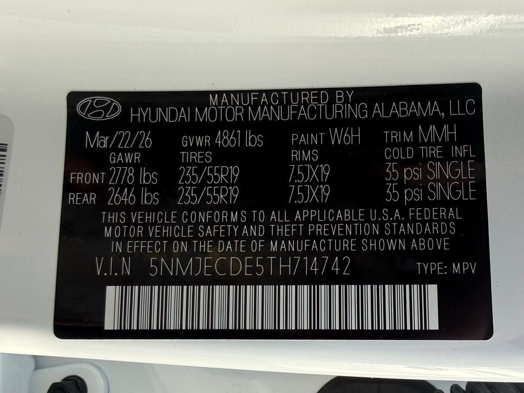 2026 Hyundai TUCSON Limited AWD