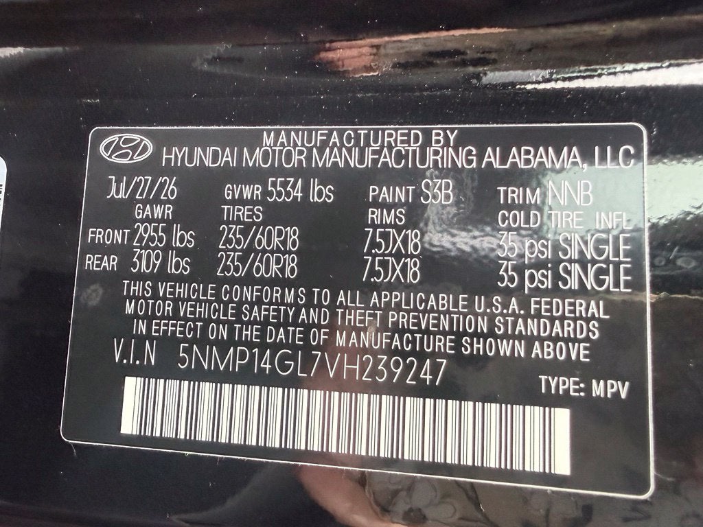 2027 Hyundai SANTA FE SE FWD