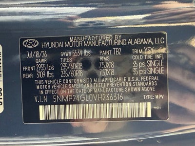 2027 Hyundai SANTA FE SEL FWD