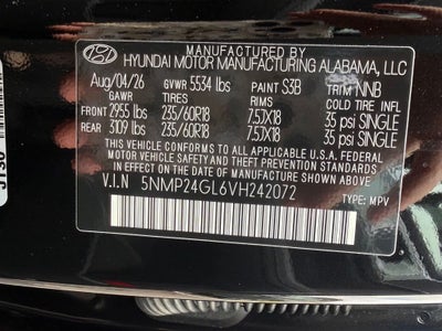 2027 Hyundai SANTA FE SEL FWD