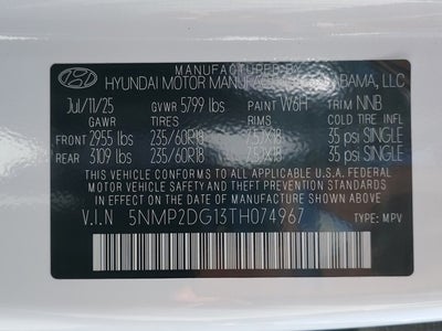 2026 Hyundai SANTA FE HYBRID SEL