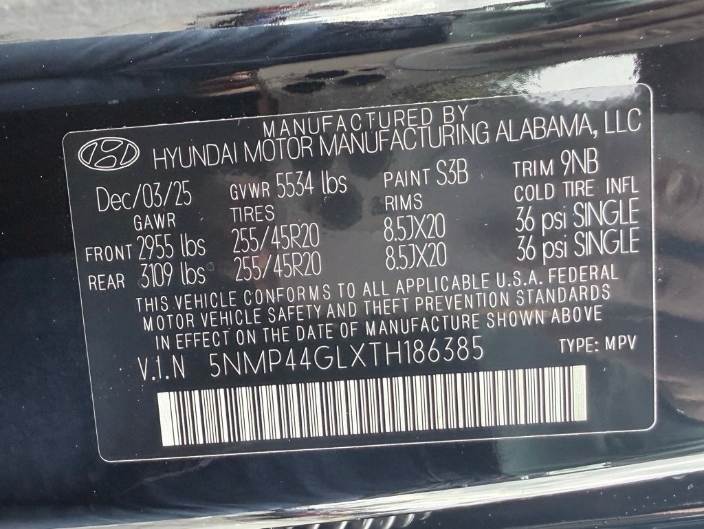 2026 Hyundai SANTA FE Limited FWD