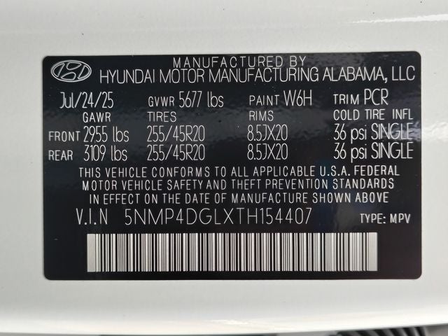 2026 Hyundai SANTA FE Limited AWD