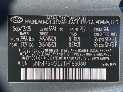 2026 Hyundai SANTA FE Calligraphy FWD