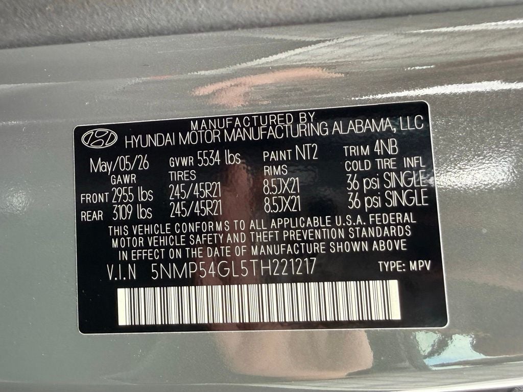 2026 Hyundai SANTA FE Calligraphy FWD
