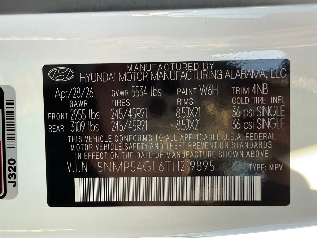 2026 Hyundai SANTA FE Calligraphy FWD
