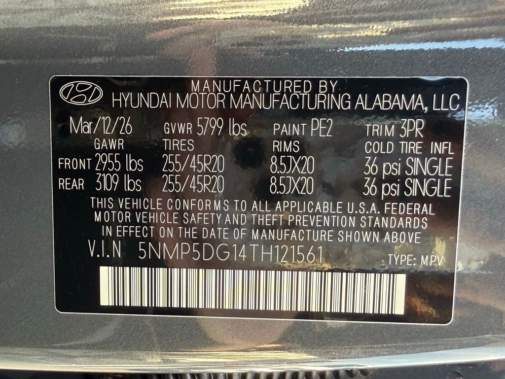 2026 Hyundai SANTA FE HYBRID Calligraphy