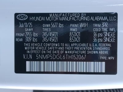 2026 Hyundai SANTA FE Calligraphy AWD