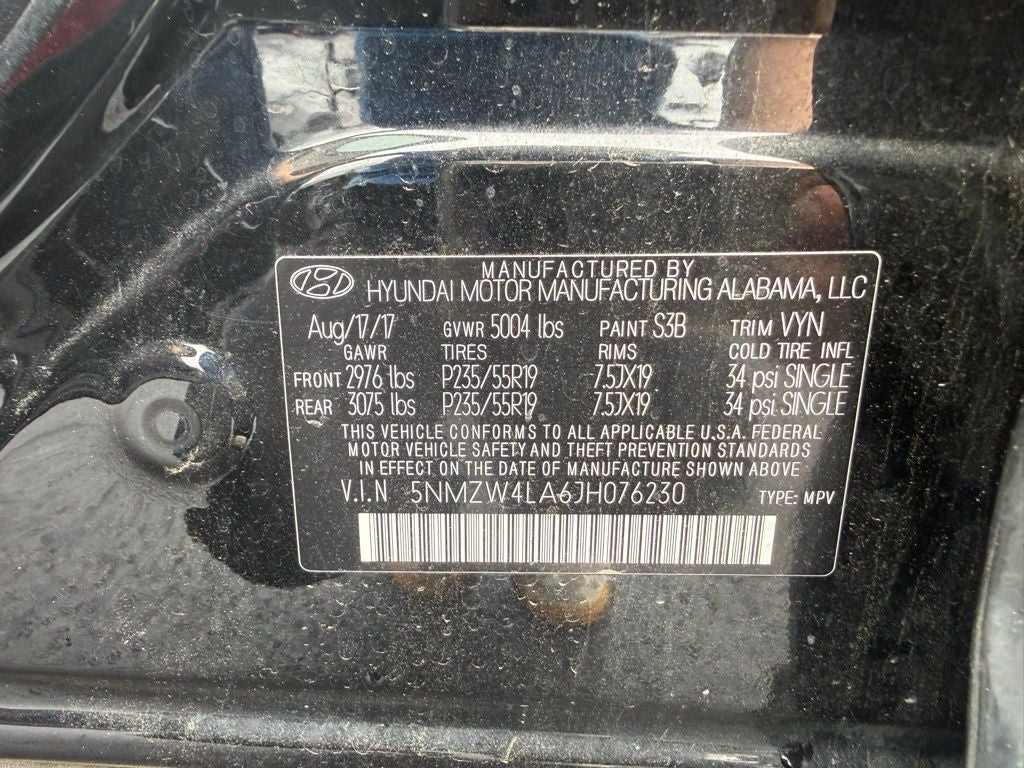 2018 Hyundai SANTA FE SPORT 2.0T Ultimate