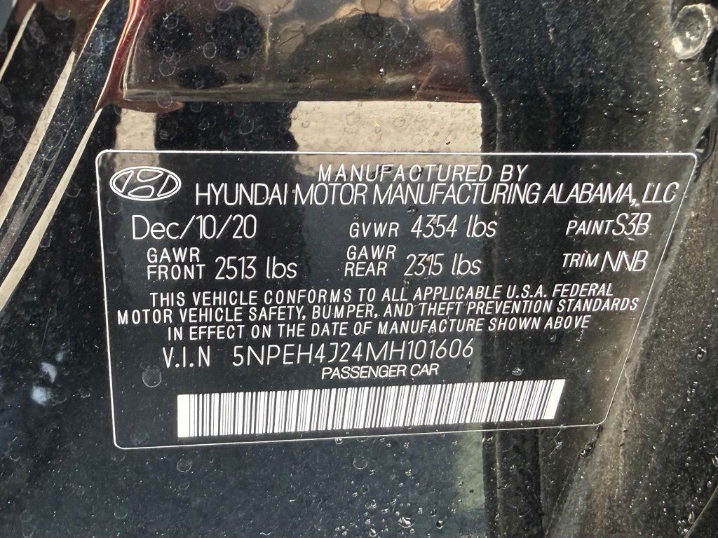 2021 Hyundai SONATA Limited