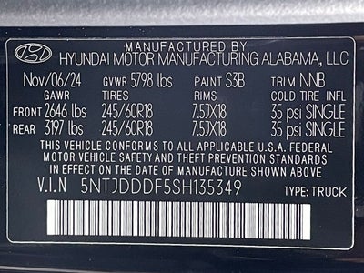 2025 Hyundai SANTA CRUZ XRT