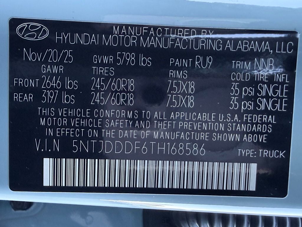 2026 Hyundai SANTA CRUZ XRT