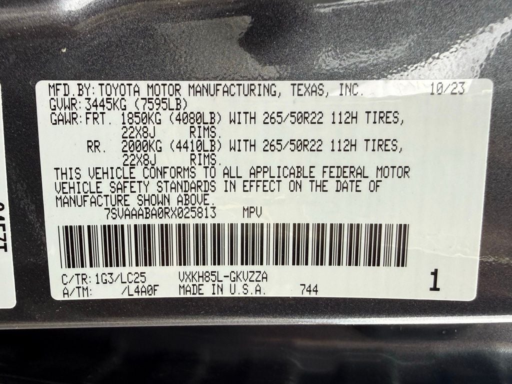 2024 Toyota Sequoia Capstone