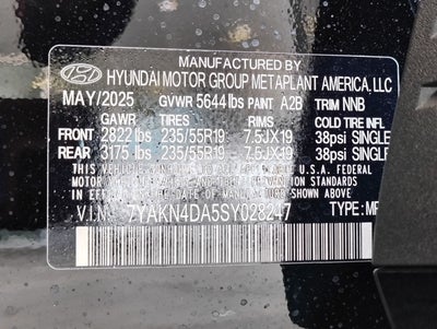 2025 Hyundai IONIQ 5 SEL