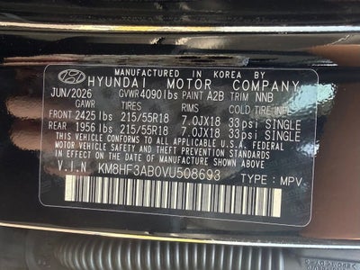 2027 Hyundai KONA SEL Sport FWD