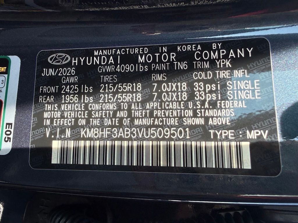 2027 Hyundai KONA SEL Sport FWD