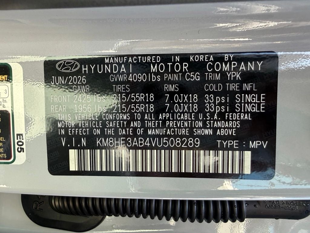 2027 Hyundai KONA SEL Sport FWD