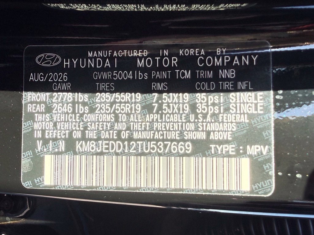 2026 Hyundai TUCSON HYBRID Limited