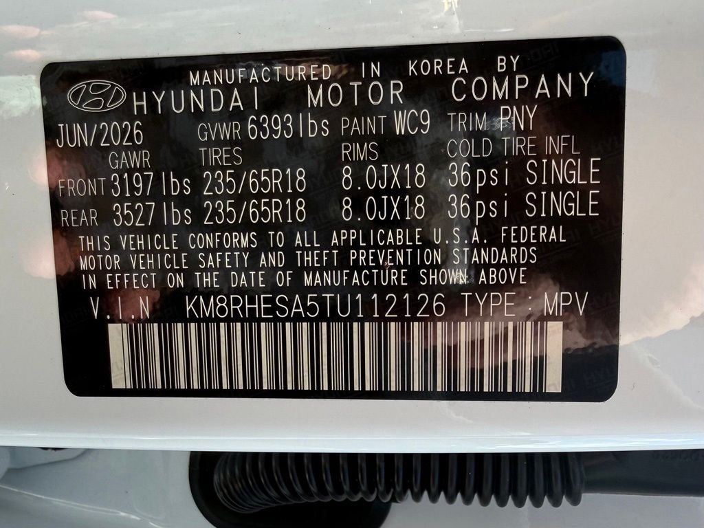 2026 Hyundai PALISADE HYBRID SEL Premium 7P