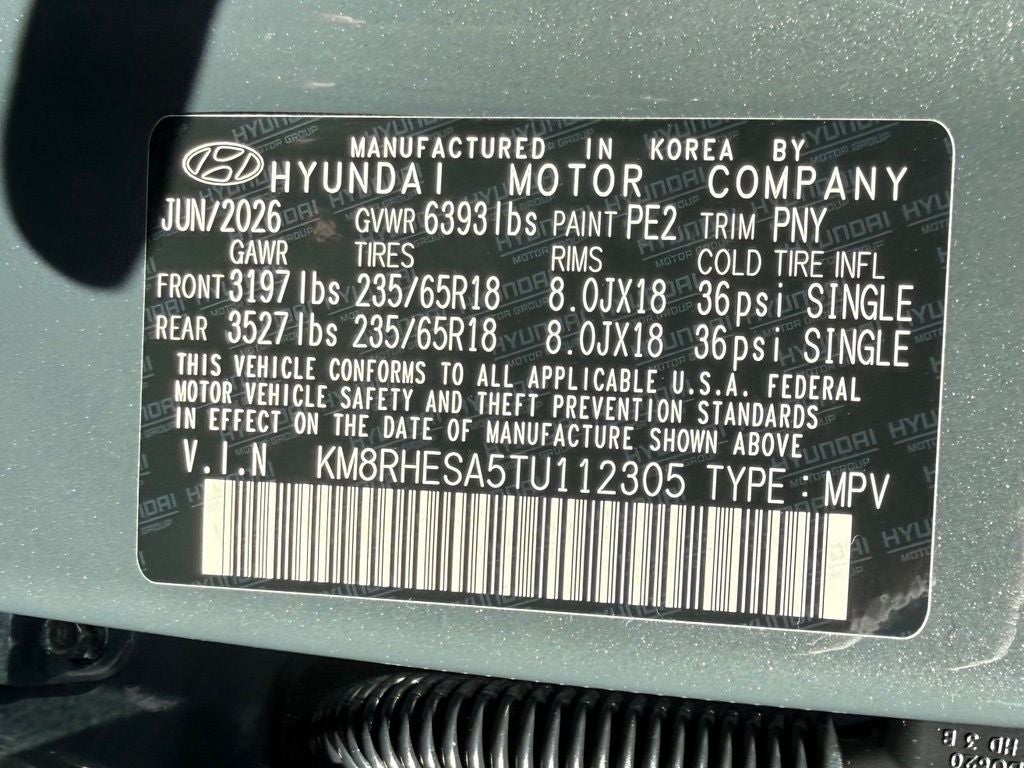 2026 Hyundai PALISADE HYBRID SEL Premium 7P