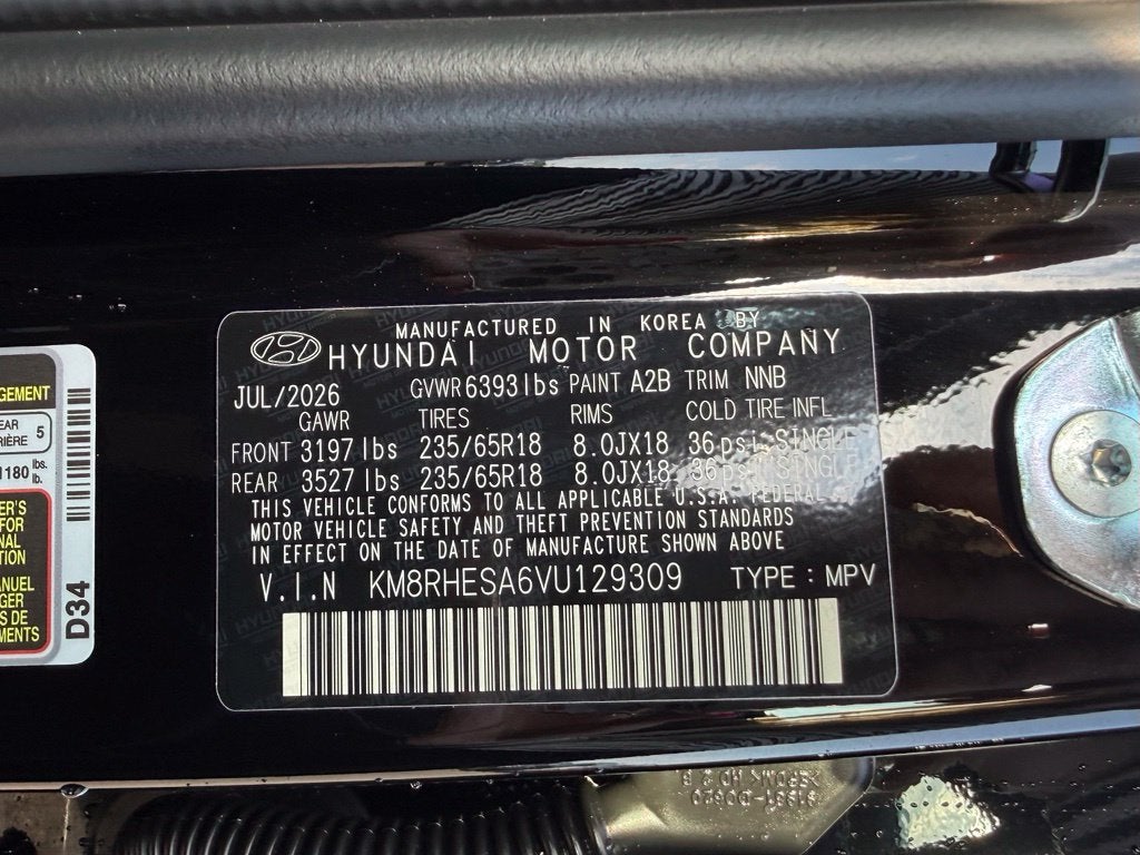 2027 Hyundai PALISADE HYBRID SEL Premium 7P