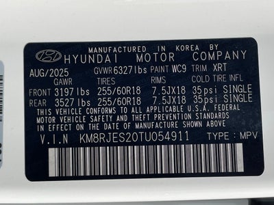 2026 Hyundai PALISADE XRT Pro