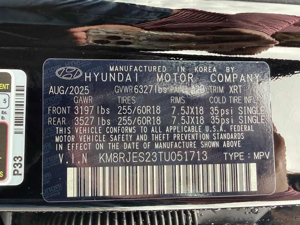 2026 Hyundai PALISADE XRT Pro