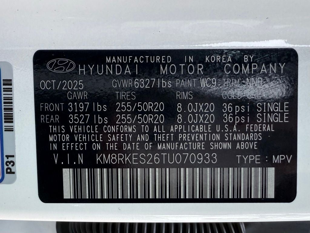 2026 Hyundai PALISADE Limited AWD