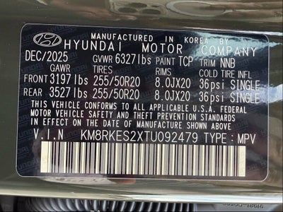 2026 Hyundai PALISADE Limited AWD