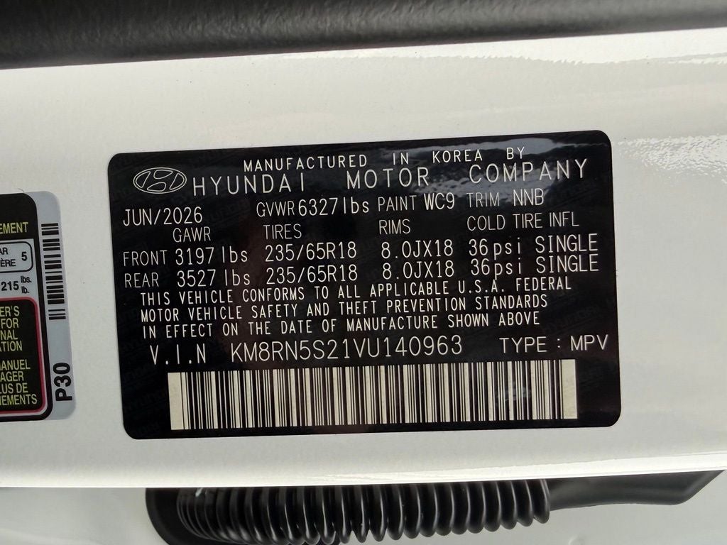 2027 Hyundai PALISADE SEL Premium FWD
