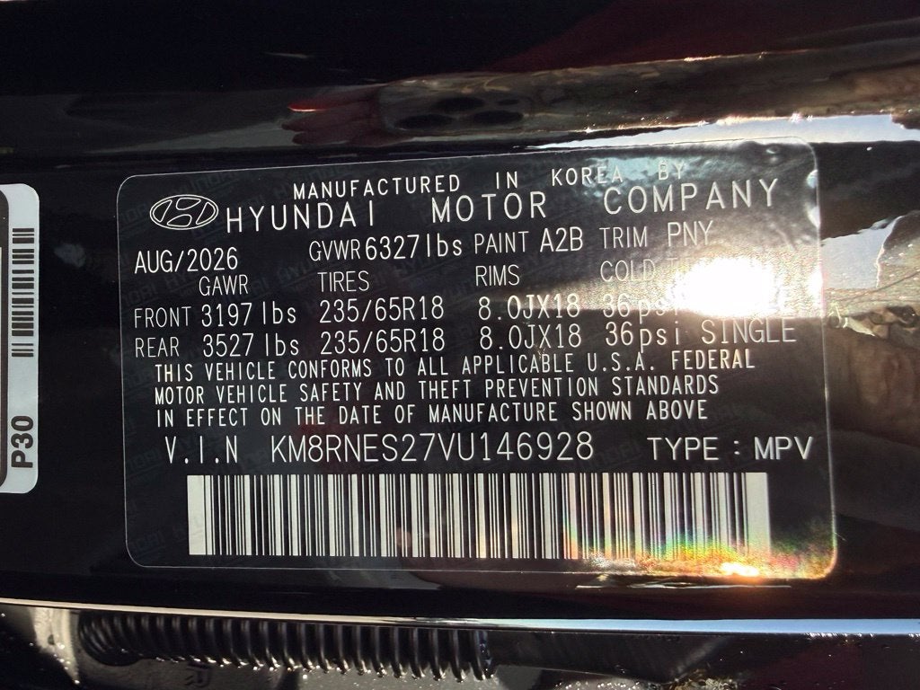 2027 Hyundai PALISADE SEL Premium AWD