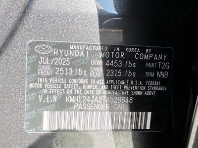 2026 Hyundai SONATA SE