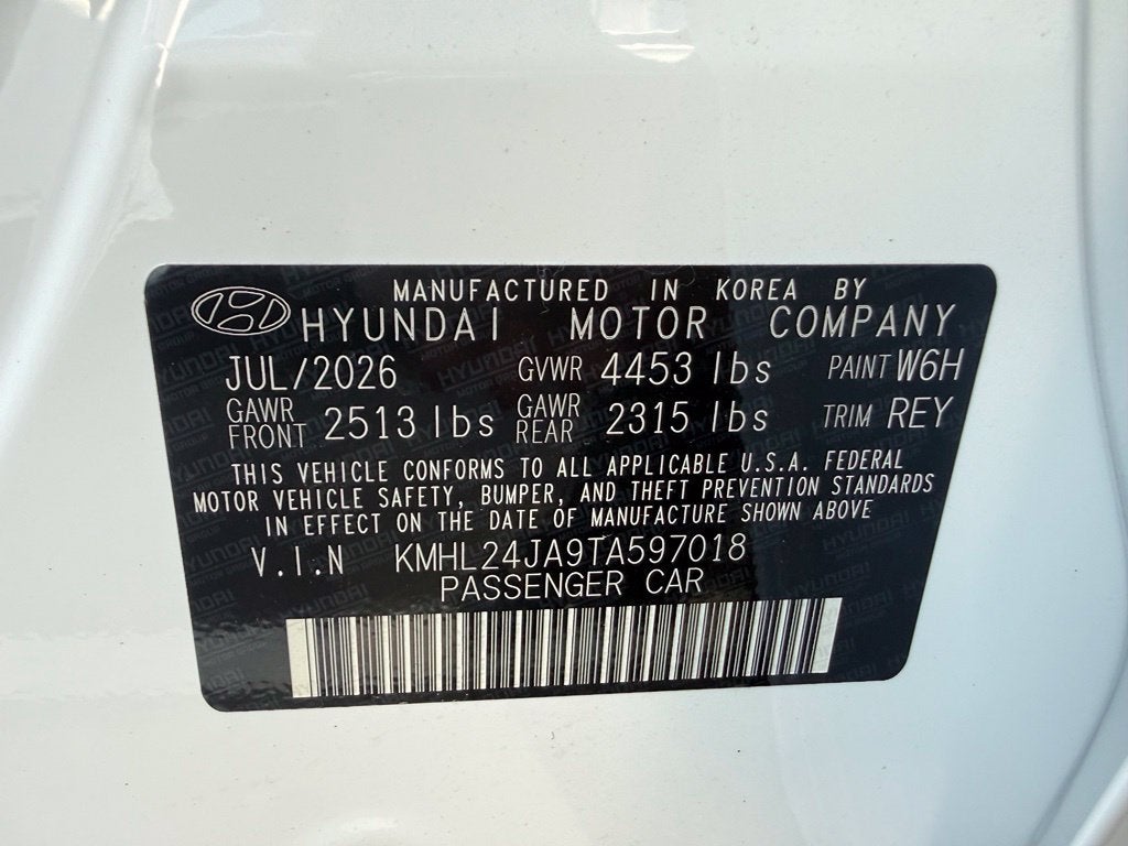 2026 Hyundai SONATA SE