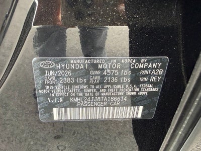 2026 Hyundai SONATA HYBRID Blue