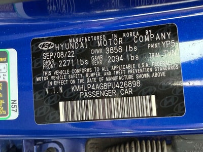 2023 Hyundai ELANTRA Limited