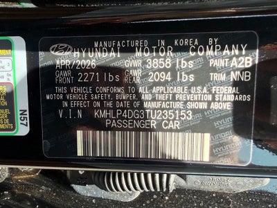 2026 Hyundai ELANTRA Limited