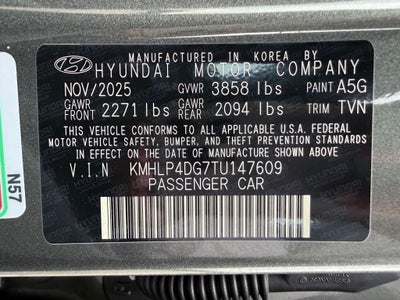 2026 Hyundai ELANTRA Limited