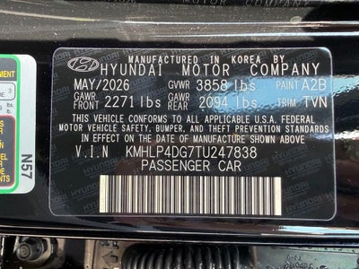 2026 Hyundai ELANTRA Limited