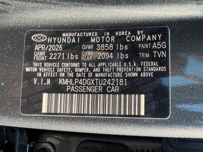 2026 Hyundai ELANTRA Limited