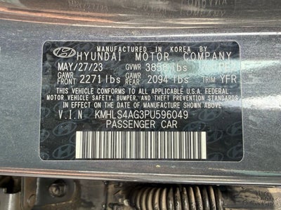 2023 Hyundai ELANTRA SEL